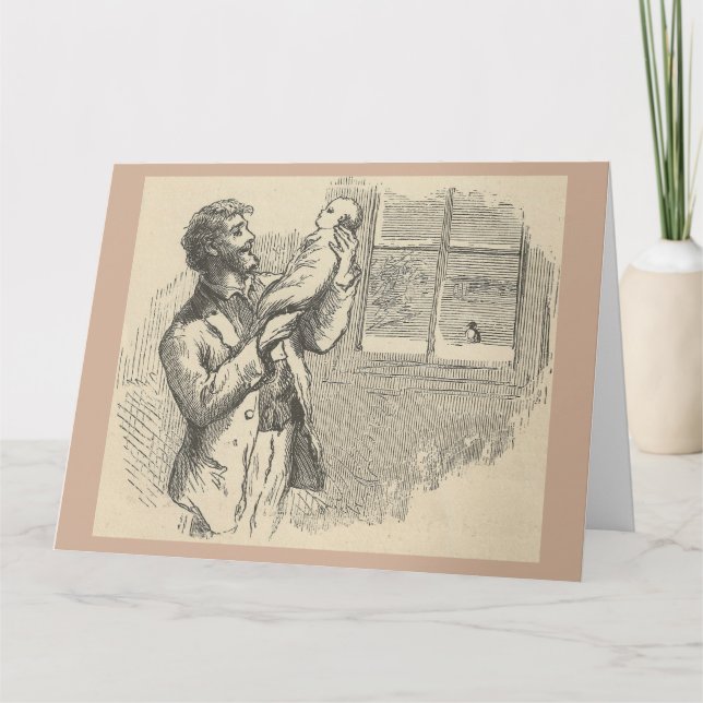 Cartão novo clássico do bebê (Frente)