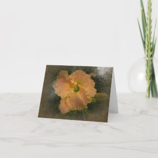 Cartão Novo Dia dos Jardins Notecard Daylily 'Quase Um An