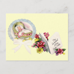 Cartão novo do bebê