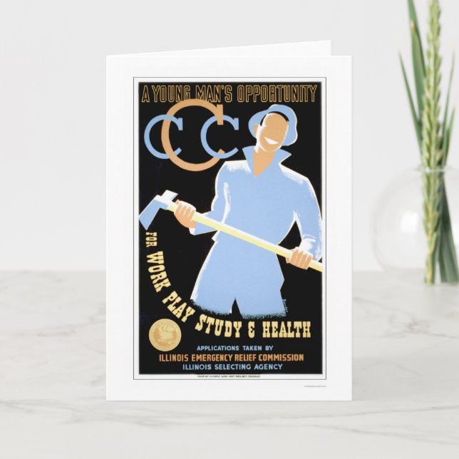 Cartão Novo equipa a oportunidade WPA 1941 (Frente)