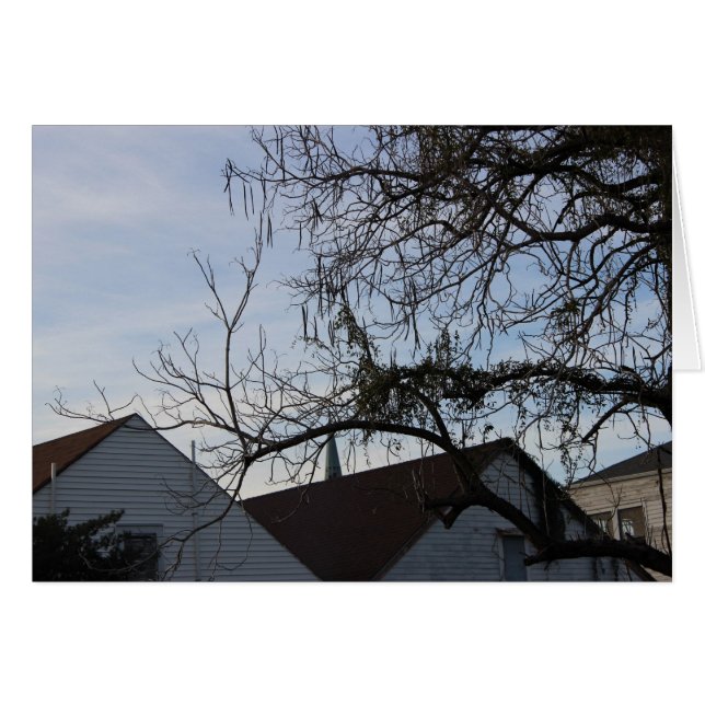 Cartão Novo estilo de vida Orleans (Frente Horizontal)