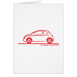 Cartão Novo Fiat 500 Cinquecento