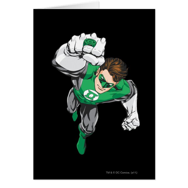 Cartão Novo Lanterna Verde 6 (Frente)