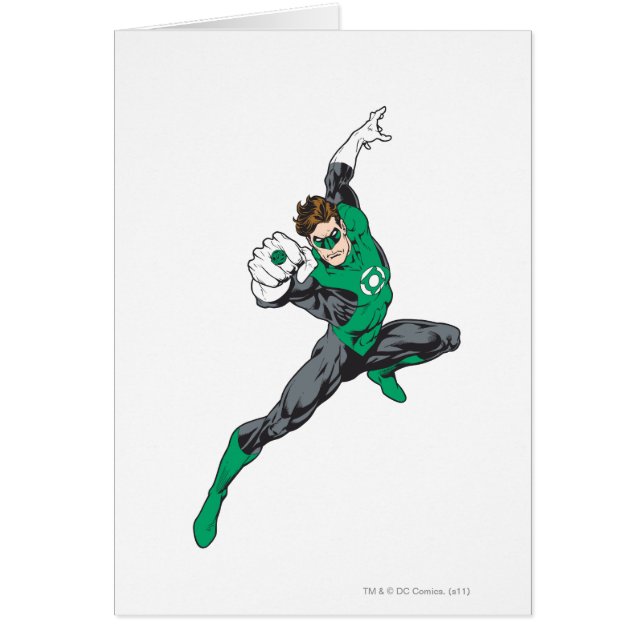 Cartão Novo Lanterna Verde 7 (Frente)