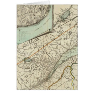 Cartão Novo Mapa da Província do Quebec