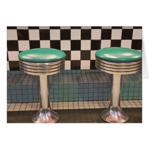 Cartão Novo México, Albuquerque. O 66 Diner ao longo