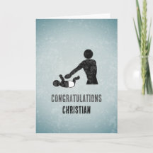 Novo Pai Engraçado - Personalizado Mudança de Bebê