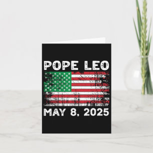 Cartão Novo Papa Leo