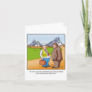 Cartão Novo proprietário doméstico