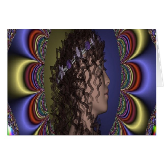 Cartão Novo Romântico (Frente Horizontal)