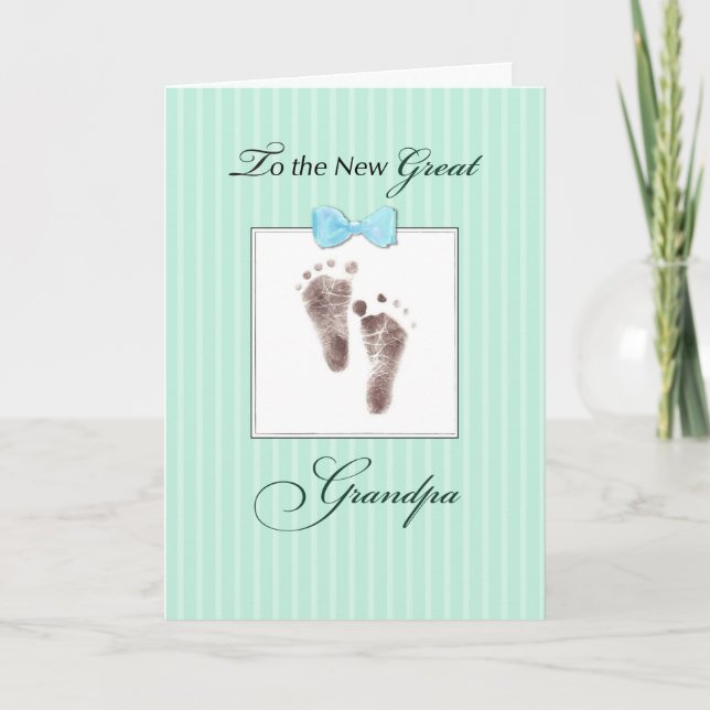 Cartão Novo vovô Excelente do Avô Excelente do Futuro Ver (Frente)