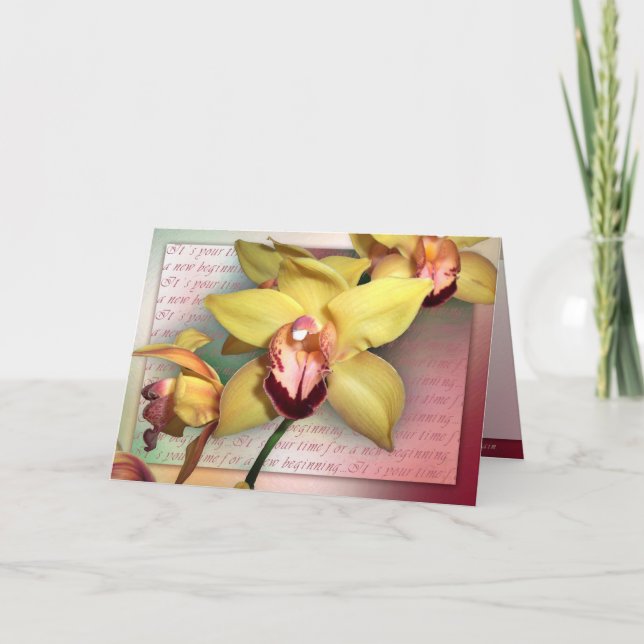 Cartão Novos começos (Frente)