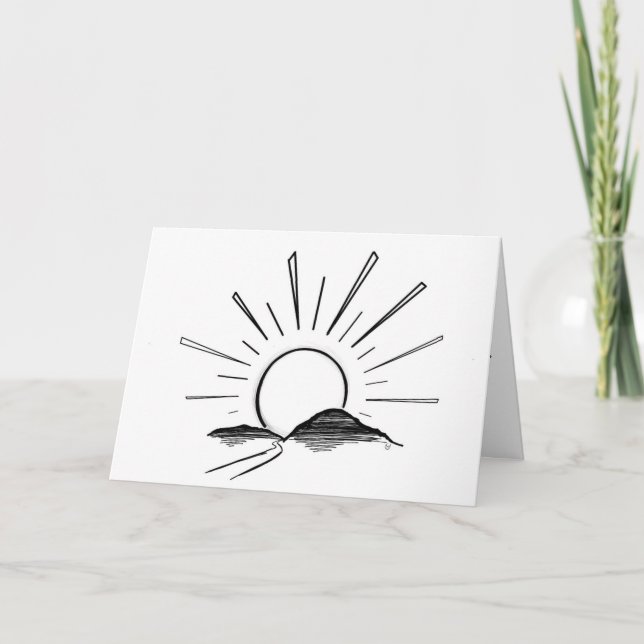 Cartão Novos começos (Frente)