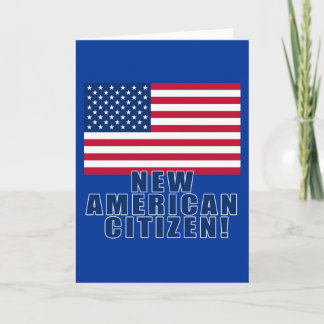 Cartão Novos presentes e Camisetas cidadãos americanos