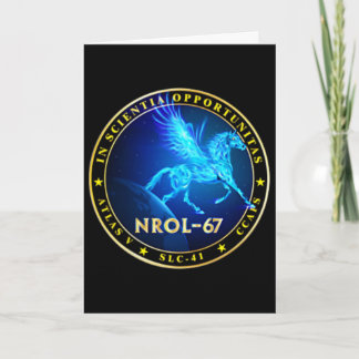 Cartão Nrol-67 Usa-250 Em Scientia Opportunitas Satélite 