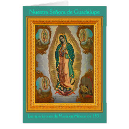 Cartão Nuestra Señora de Guadalupe