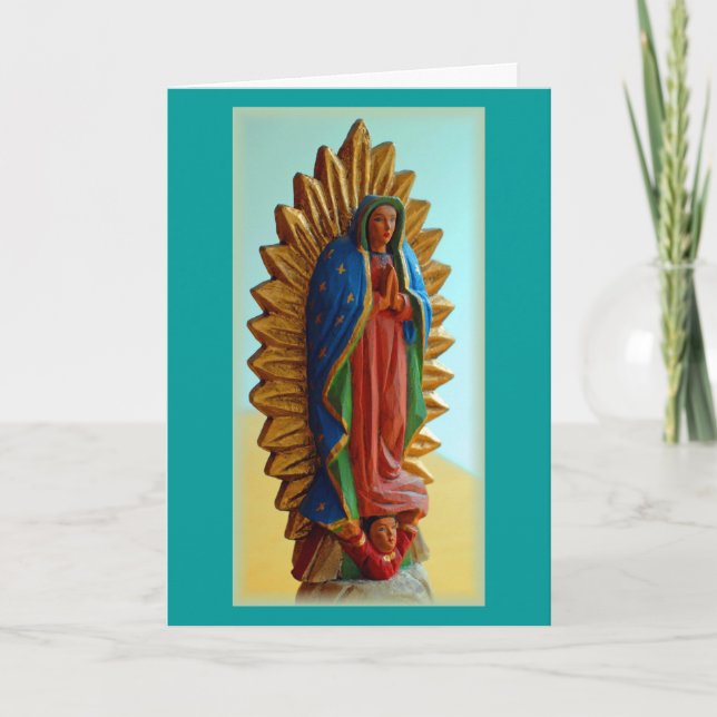 Cartão "Nuestra Señora de Guadalupe " (Frente)