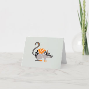 Cartão NUMBAT - Animais ameaçados - Vida selvagem - Natur