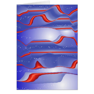 Cartão número branco e azul vermelho quatro