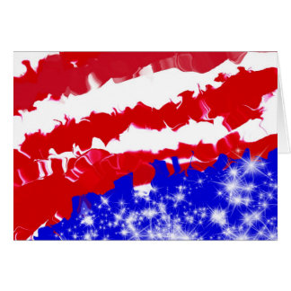 Cartão número branco e azul vermelho um