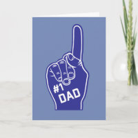 Número Um Pai Esportivo Dia dos Pais