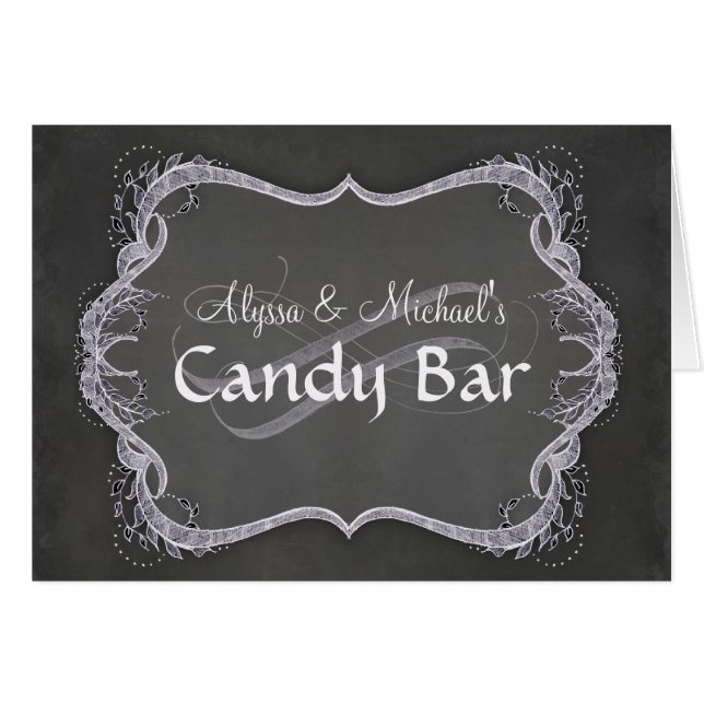 Cartão Números da mesa - redemoinho tipográfico da folha (Frente horizontal)