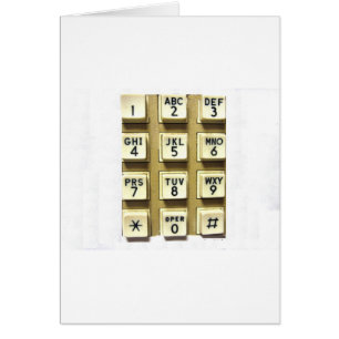 Cartão Números de telefone