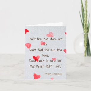 Cartão Nunca Duvide Do Meu Amor Carta