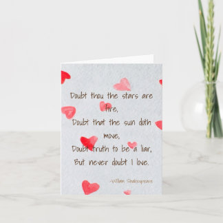Cartão Nunca Duvide Do Meu Amor Carta