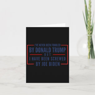 Cartão Nunca Foi Confundida Por Donald Trump Mas Parou 2