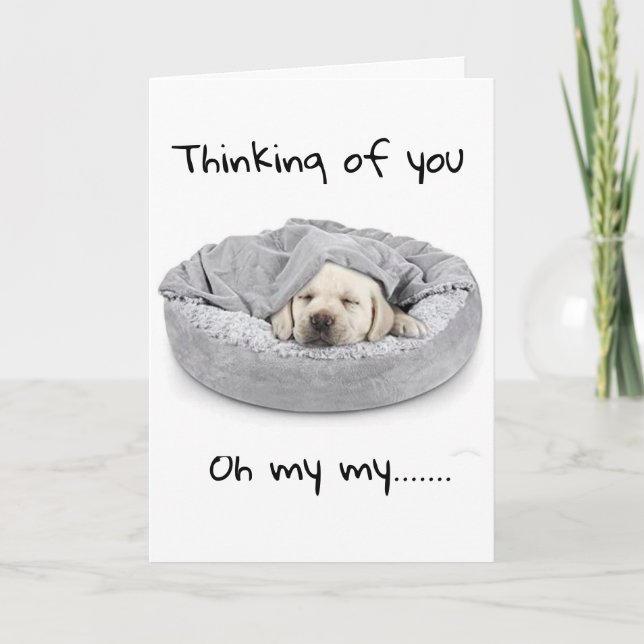 CARTÃO NUNCA SABIA QUANTO EU IRIA "SENTIR SUA FALTA" (Frente)