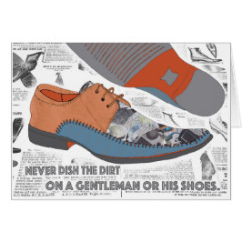 Cartão Nunca torne côncava a sujeira