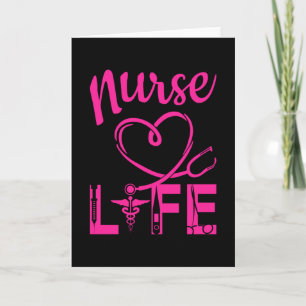 Cartão Nurse Doctor Hospital Nursing Medicine Love Gift