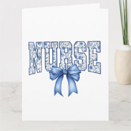 Cartão Nurse Greeting Card
