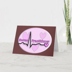 Cartão Nurse Practitioner Gifts- QRS Segment Design