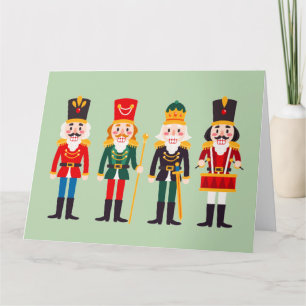 Cartão Nutcrackers Napkins Grande Gift Bag