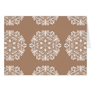 Cartão Nutmeg Mandala