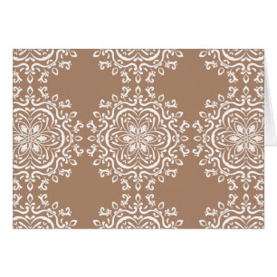 Cartão Nutmeg Mandala