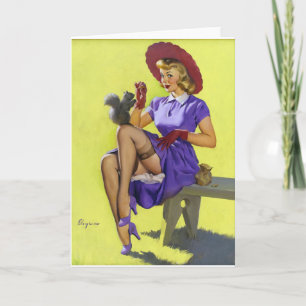 Cartão Nutty Friend Pin Up