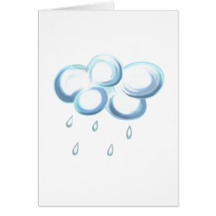 Cartão Nuvem de Chuva