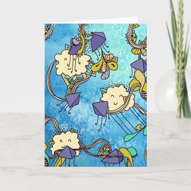 Cartão Nuvem Sombria (Frente)