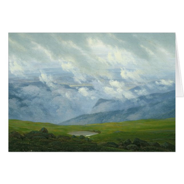 Cartão Nuvens de derivação (Frente Horizontal)