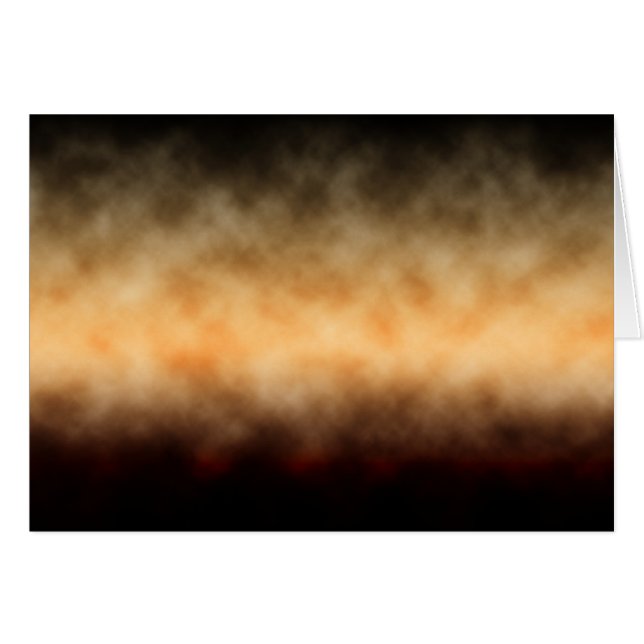 Cartão Nuvens de ouro (paisagem) (Frente Horizontal)