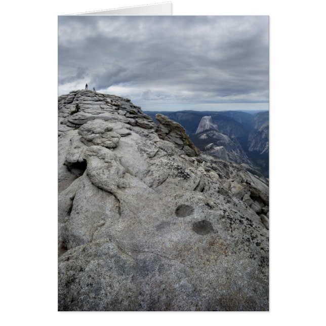 Cartão Nuvens Descansam Vista - Yosemite (Frente)