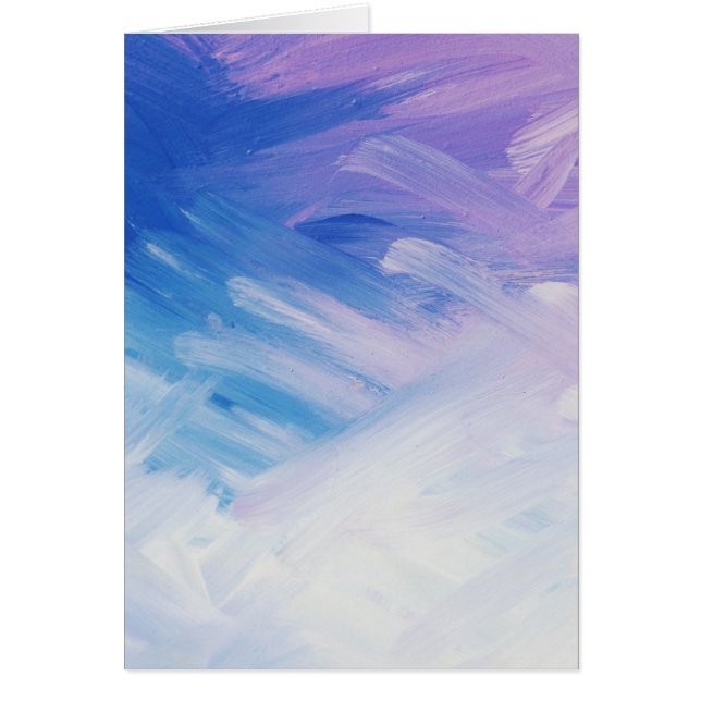 Cartão Nuvens e céu (Frente)