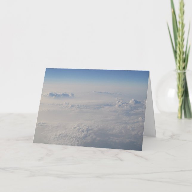 Cartão Nuvens sobre o Pacífico (Frente)