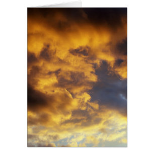 Cartão Nuvens solares