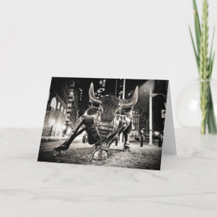 Cartão NYC Bull