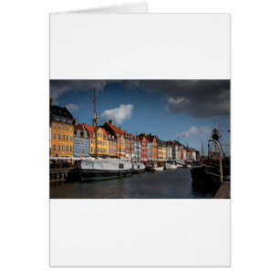 Cartão Nyhavn, Copenhaga