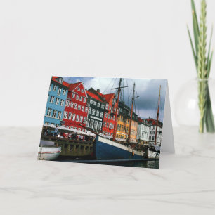 Cartão Nyhavn Copenhagen Photo Colette